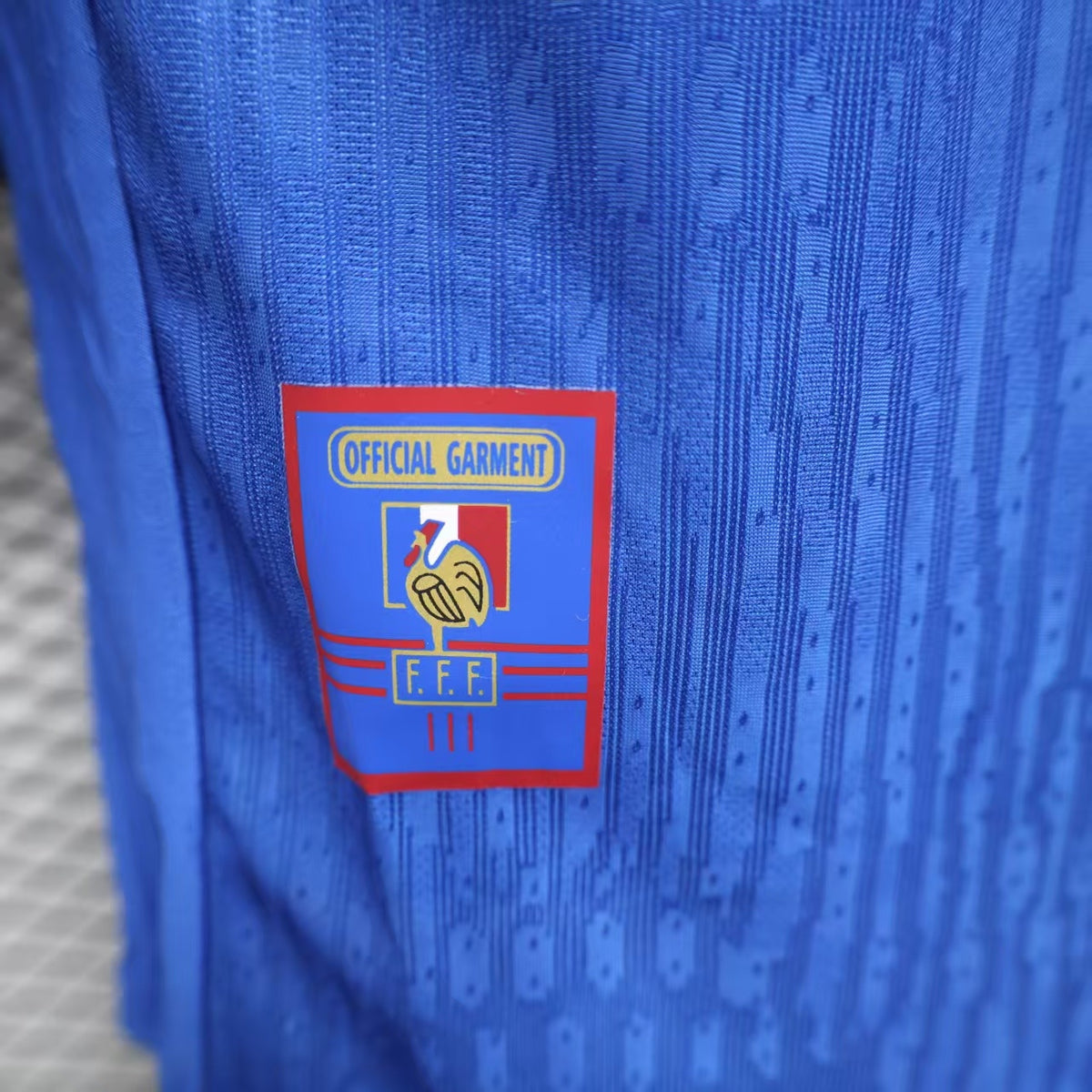 JERSEY FRANCIA LOCAL RETRO VERSION JUGADOR WC-98