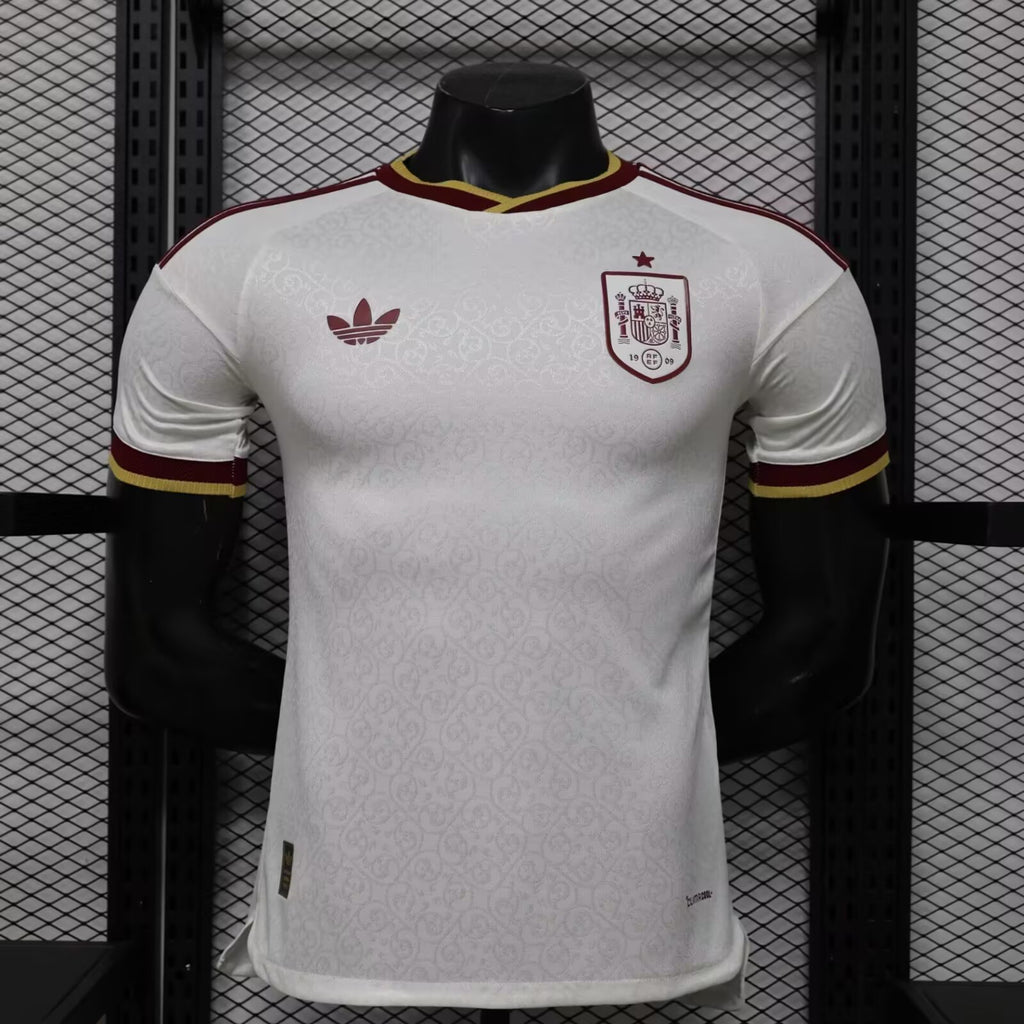 JERSEY ESPAÑA VISITA VERSION JUGADOR - TEMPORADA MUNDIAL 2026